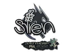 Sticker | S1ren | Antwerp 2022