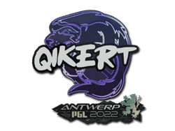 Sticker | qikert | Antwerp 2022