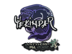 Sticker | YEKINDAR | Antwerp 2022