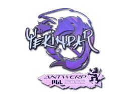 Sticker | YEKINDAR (Holo) | Antwerp 2022