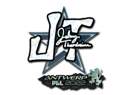 Sticker | JT (Glitter) | Antwerp 2022
