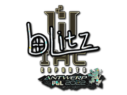 Sticker | bLitz (Glitter) | Antwerp 2022
