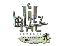 Sticker | bLitz (Holo) | Antwerp 2022