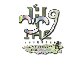 Sticker | nin9 (Holo) | Antwerp 2022