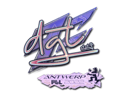 Sticker | dgt (Holo) | Antwerp 2022