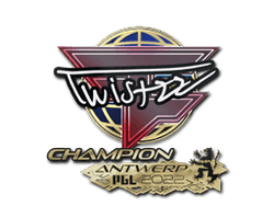 Sticker | Twistzz (Champion) | Antwerp 2022