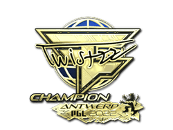 Sticker | Twistzz (Gold, Champion) | Antwerp 2022