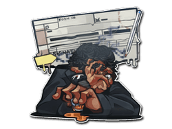 Sticker | Cursed Penmanship