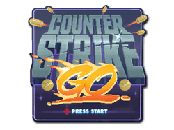 Sticker | Press Start