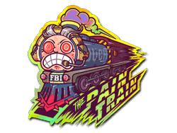 Sticker | Pain Train (Holo)