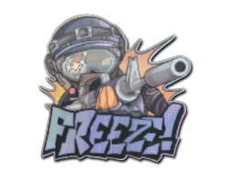 Sticker | Freeze (Lenticular)