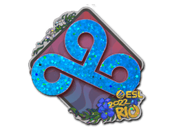 Sticker | Cloud9 (Glitter) | Rio 2022
