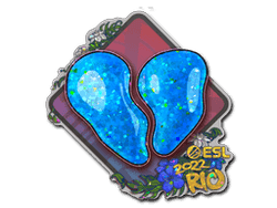 Sticker | 00 Nation (Glitter) | Rio 2022