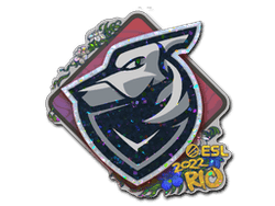 Sticker | Grayhound Gaming (Glitter) | Rio 2022
