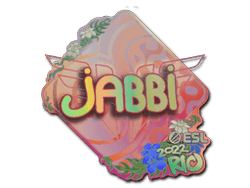 Sticker | jabbi (Holo) | Rio 2022