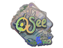 Sticker | oSee (Holo) | Rio 2022