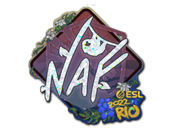 Sticker | NAF (Glitter) | Rio 2022