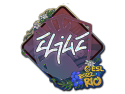 Sticker | EliGE (Glitter) | Rio 2022