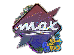 Sticker | max (Glitter) | Rio 2022