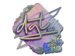Sticker | dgt (Holo) | Rio 2022