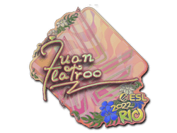 Sticker | juanflatroo (Holo) | Rio 2022