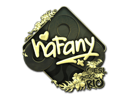Sticker | nafany (Gold) | Rio 2022
