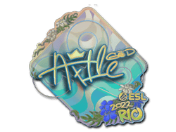 Sticker | Ax1Le (Holo) | Rio 2022