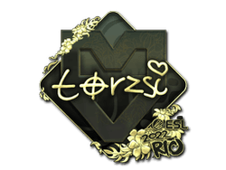Sticker | torzsi (Gold) | Rio 2022