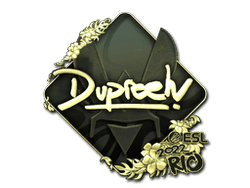 Sticker | dupreeh (Gold) | Rio 2022