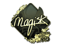Sticker | Magisk (Gold) | Rio 2022