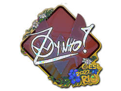Sticker | ZywOo (Glitter) | Rio 2022