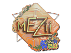 Sticker | mezii (Holo) | Rio 2022