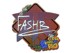 Sticker | FASHR (Glitter) | Rio 2022
