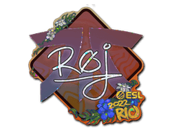 Sticker | roeJ (Glitter) | Rio 2022