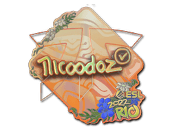 Sticker | nicoodoz (Holo) | Rio 2022