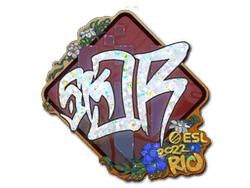 Sticker | sk0R (Glitter) | Rio 2022