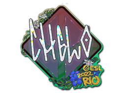Sticker | chelo (Glitter) | Rio 2022