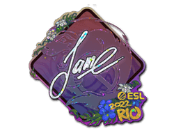 Sticker | Jame (Glitter) | Rio 2022
