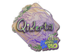 Sticker | qikert (Holo) | Rio 2022