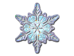 Sticker | Snowfall (Glitter)