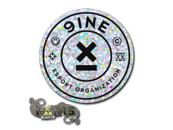 Sticker | 9INE (Glitter) | Paris 2023