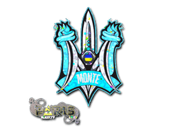 Sticker | Monte (Glitter) | Paris 2023