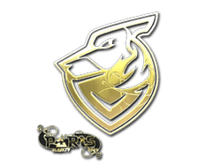 Sticker | Grayhound Gaming (Gold) | Paris 2023