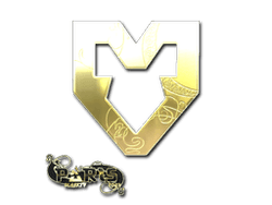 Sticker | MOUZ (Gold) | Paris 2023