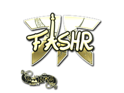 Sticker | FASHR (Gold) | Paris 2023