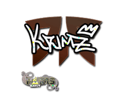 Sticker | KRIMZ (Glitter) | Paris 2023