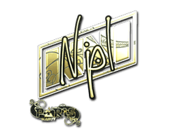 Sticker | npl (Gold) | Paris 2023