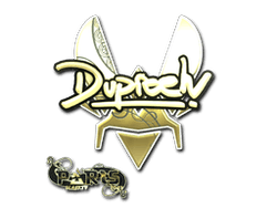 Sticker | dupreeh (Gold) | Paris 2023