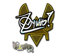 Sticker | ZywOo (Glitter) | Paris 2023