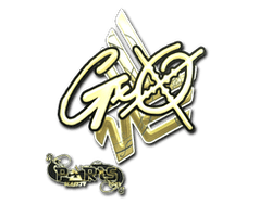 Sticker | gxx- (Gold) | Paris 2023
